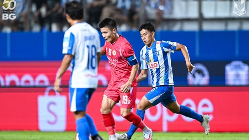 Quang Hải tiếc nuối khi CAHN bị đội bóng Thái Lan đánh bại với siêu phẩm của 'Messi' Thái