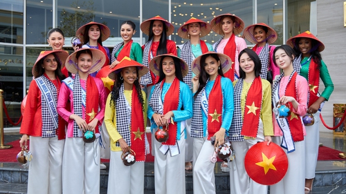 Dàn hoa hậu quốc tế trải nghiệm du lịch, ẩm thực miền Tây 