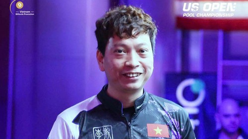 Dương Quốc Hoàng tạm biệt US Open 2025 sau trận thua cực đáng tiếc trước cơ thủ Philippines