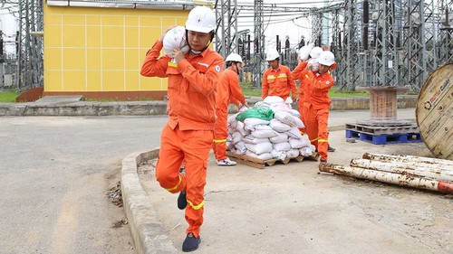 EVN chỉ đạo toàn hệ thống phòng, chống bão số 5 với tinh thần khẩn cấp