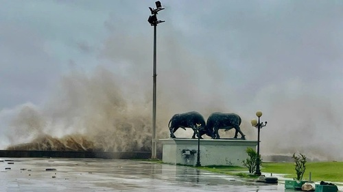 Áp thấp nhiệt đới đã mạnh lên thành bão - bão số 5 có tên quốc tế là Kajiki