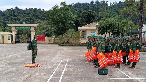 Bộ Quốc phòng điều động lực lượng, phương tiện cao nhất ứng phó kịp thời bão số 5