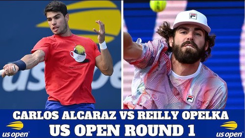 Lịch thi đấu US Open 2025 hôm  nay 25/8: Alcaraz đấu tay vợt cao 2m11
