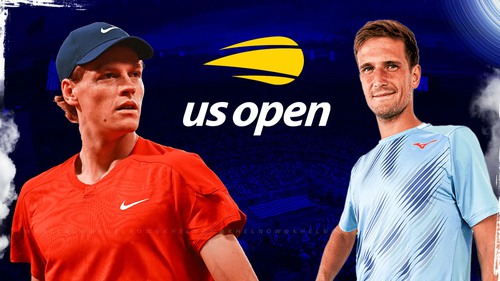 Lịch thi đấu US Open 2025 hôm nay 26/8: Jannik Sinner gặp đối thủ hạng 80 thế giới