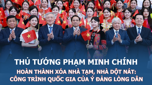 Thủ tướng Phạm Minh Chính: Hoàn thành xóa nhà tạm, nhà dột nát - công trình quốc gia của ý Đảng, lòng Dân