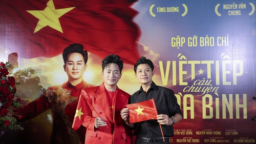 MV 'Viết tiếp câu chuyện hòa bình' – khi âm nhạc hóa thành khúc tráng ca lịch sử