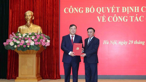 Bộ Chính trị bổ nhiệm đồng chí Phạm Gia Túc giữ chức Chánh Văn phòng Trung ương Đảng