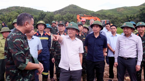 Phó Thủ tướng Lê Thành Long kiểm tra công tác khắc phục hậu quả mưa lũ tại Sơn La