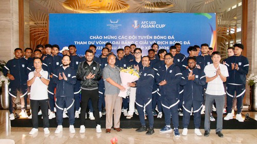 Đối thủ đầu tiên của U23 Việt Nam có mặt tại Phú Thọ