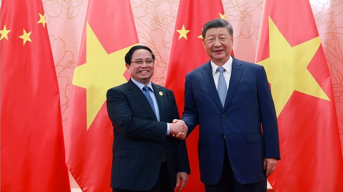 Thủ tướng hội kiến Tổng Bí thư, Chủ tịch nước Trung Quốc Tập Cận Bình