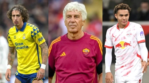 Gasperini lặng lẽ tạo hình hài Roma 