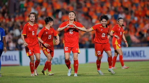 VTV5 VTV6 trực tiếp bóng đá Việt Nam vs Campuchia 19h30 hôm nay, giải VĐ nữ Đông Nam Á 2025