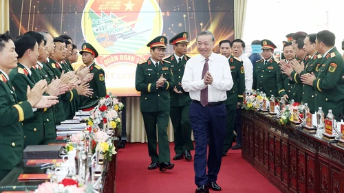 Tổng Bí thư Tô Lâm: Xây dựng Quân đoàn 12 là lực lượng cơ động chiến lược của Quân đội