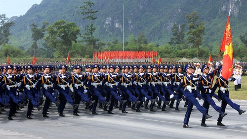 Tổng hợp luyện diễu binh, diễu hành A80 tại Trung tâm Huấn luyện quân sự quốc gia 4