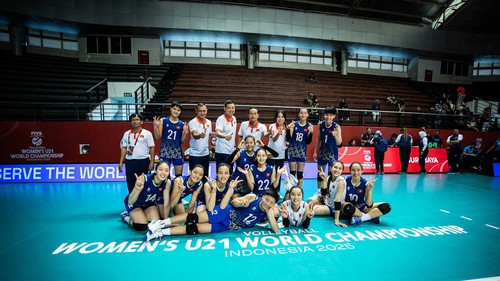 Bảng xếp hạng bóng chuyền U21 thế giới 2025 ngày 9/8