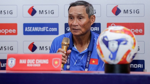 HLV Mai Đức Chung: ‘Tuyển Việt Nam phải thắng Thái Lan để giành ngôi nhất bảng’