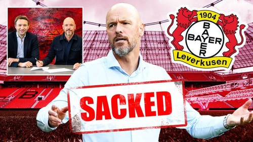 Cựu HLV MU bị Bayer Leverkusen sa thải sau vỏn vẹn 2 vòng đấu