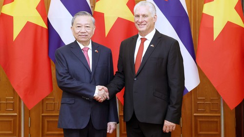 Tổng Bí thư hội đàm với Bí thư thứ nhất Đảng Cộng sản Cuba, Chủ tịch nước Cuba