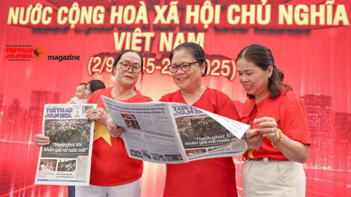 Khám phá Hành trình 80 năm vẻ vang của TTXVN qua Triển lãm thành tựu Đất nước