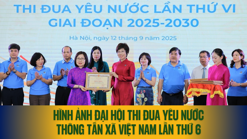 Hình ảnh Đại hội thi đua yêu nước TTXVN lần thứ 6