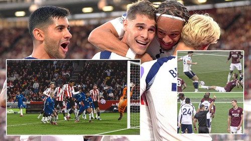 Ngoại hạng Anh đêm qua: Chelsea mất điểm cực tiếc nuối, Tottenham đại thắng nhờ bước ngoặt thẻ đỏ