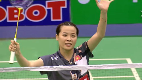 Nguyễn Thùy Linh thể hiện bản lĩnh khi hạ tài năng trẻ Hàn Quốc để lọt vào chung kết Vietnam Open