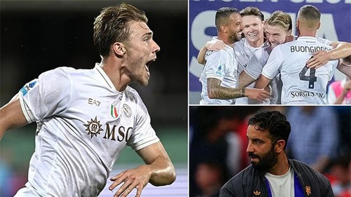 Hojlund tỏa sáng ngay trận ra mắt Napoli, MU có cảm thấy tiếc nuối?