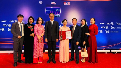 VOV giành giải Xuất sắc thể loại Thông điệp Xã hội tại ABU 2025