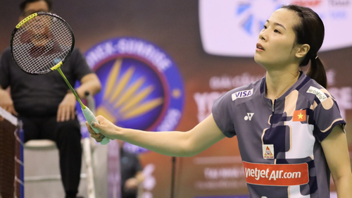 'Hot girl cầu lông' Việt Nam gặp tay vợt 5 lần giành huy chương SEA Games ở giải đấu tại Trung Quốc