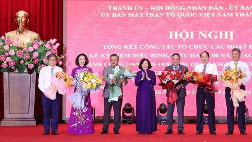 Hà Nội cảm ơn các tập thể, cá nhân dấu ấn tại lễ kỷ niệm 80 năm Quốc khánh 2/9