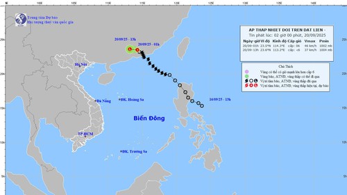 Tin cuối cùng về cơn bão số 8