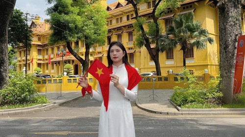 Ngôi sao bóng chuyền nữ Việt Nam nhận vinh dự đặc biệt trong lễ diễu binh, diễu hành A80