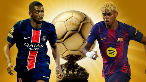 Đêm nay, trao Quả bóng Vàng 2025: Dembele có bị Yamal 'lật kèo' phút cuối?