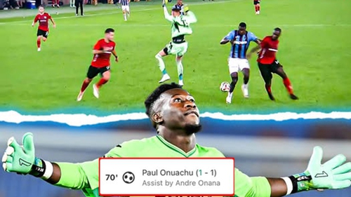 Andre Onana kiến tạo thành bàn ở Thổ Nhĩ Kỳ, fan MU thừa nhận sự thật chua chát