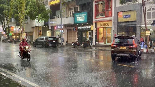 Từ sáng 25 đến chiều 26/9, dự báo Hà Nội có mưa vừa, mưa to