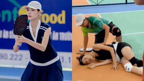 Vợ cầu thủ Việt chi hơn nửa tỷ đồng chữa chấn thương vì pickleball