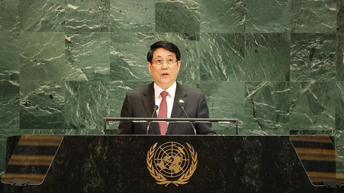 Chủ tịch nước Lương Cường: Tôn vinh giá trị của hoà bình, chuyển đổi mạnh mẽ để kiến tạo tương lai bền vững