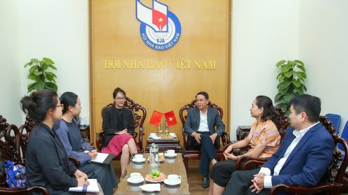 Hội Nhà báo Việt Nam tăng cường hợp tác với Tập đoàn Nhật báo Vân Nam