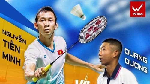 Nguyễn Tiến Minh chấp 13 điểm khi đối đầu ngôi sao pickleball Quang Dương