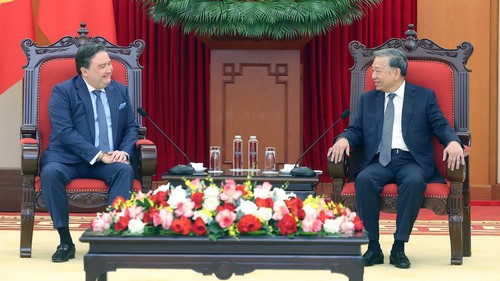 Tổng Bí thư Tô Lâm tiếp Đại sứ Hoa Kỳ Marc Knapper