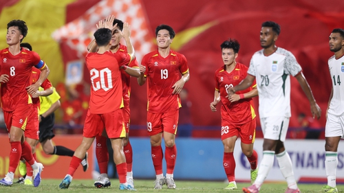 U23 Việt Nam nhẹ nhàng lên đỉnh bảng vòng loại U23 châu Á