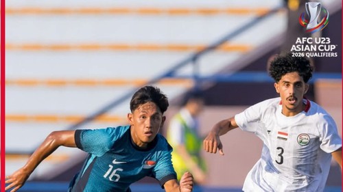 Đối thủ chính của U23 Việt Nam thắng sát nút U23 Singapore ở trận ra quân