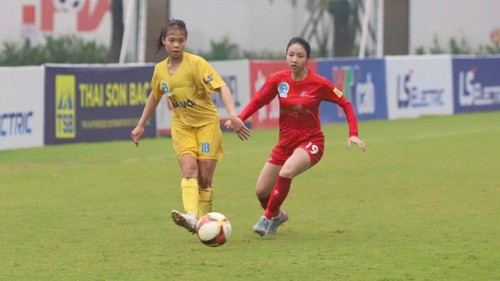 Hà Nội mưa trắng trời, hai trận đấu của giải bóng đá nữ VĐQG bị hoãn