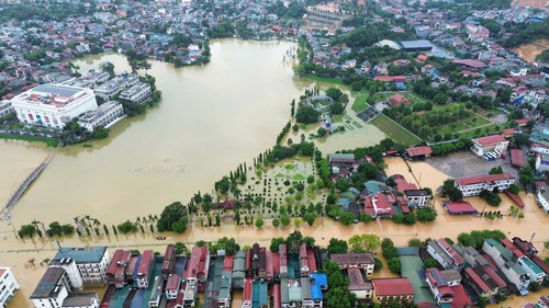 11 tỉnh Bắc Bộ, Trung Bộ nguy cơ lũ quét, sạt lở - Cảnh báo lũ đặc biệt lớn trên sông Thao