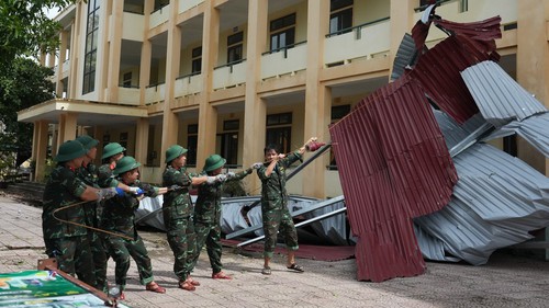 Ảnh hưởng bão số 10: Nhiều địa phương bị thiệt hại nặng