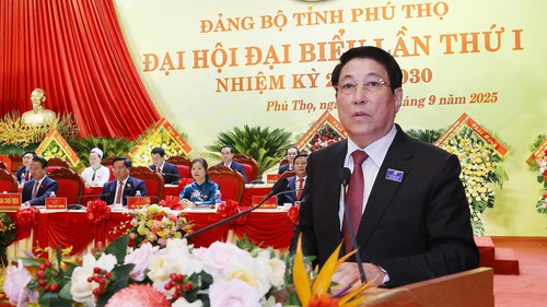 Chủ tịch nước Lương Cường: Đảng bộ Phú Thọ cần giữ vững đoàn kết, thống nhất cao về nhận thức và hành động