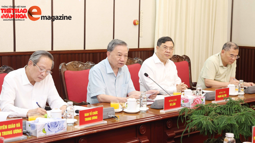 Tổng Bí thư Tô Lâm chủ trì họp về triển khai Nghị quyết phát triển đột phá Giáo dục và Đào tạo