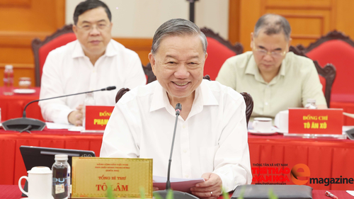 Tổng Bí thư chủ trì cuộc làm việc của Bộ Chính trị với Ban Thường vụ Đảng uỷ các cơ quan Đảng Trung ương