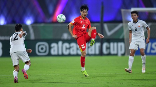 Hai cầu thủ U23 Việt Nam bị kiểm tra doping sau trận thắng Kyrgyzstan