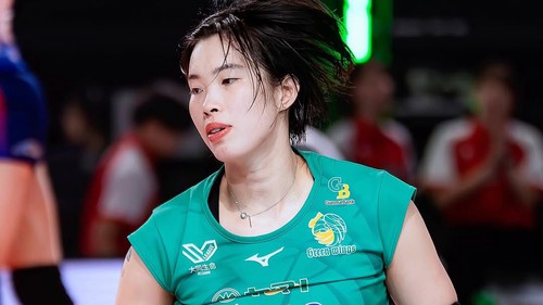 Trần Thị Thanh Thúy vượt trội hai ngôi sao tuyển Thái Lan đang thi đấu ở giải bóng chuyền Nhật Bản